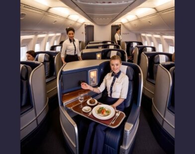 British Airways A380 Business Class