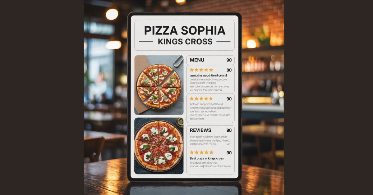 Pizza Sophia Kings Cross: Menu, Prices, and Reviews