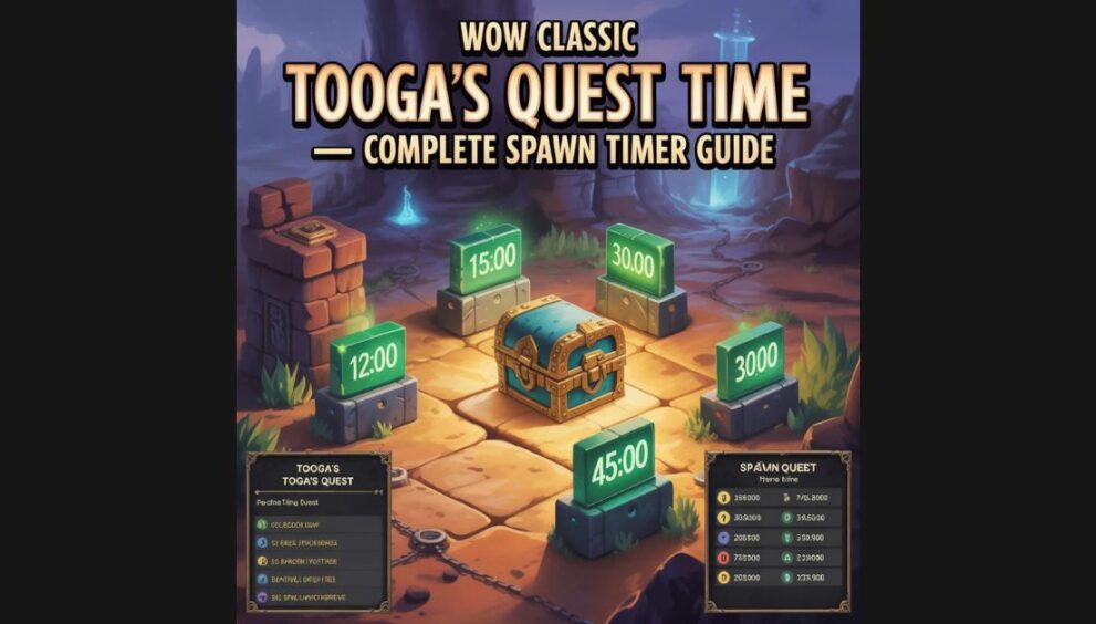 Wow Classic Tooga's Quest Respawn Time