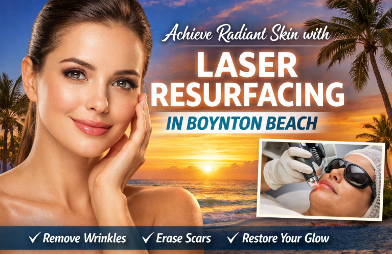 Turn Back Time with Cutting-Edge Laser Skin Resurfacing Boynton Beach