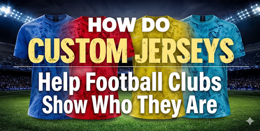 How Do Custom Jerseys Help Football Clubs Show Who They Are