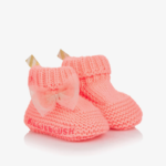 Adorable Baby Girl Booties for Tiny Feet